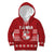 Tonga King Tupou VI Day Kid Hoodie Traditional Tongan Kupesi Pattern