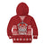 Tonga King Tupou VI Day Kid Hoodie Traditional Tongan Kupesi Pattern