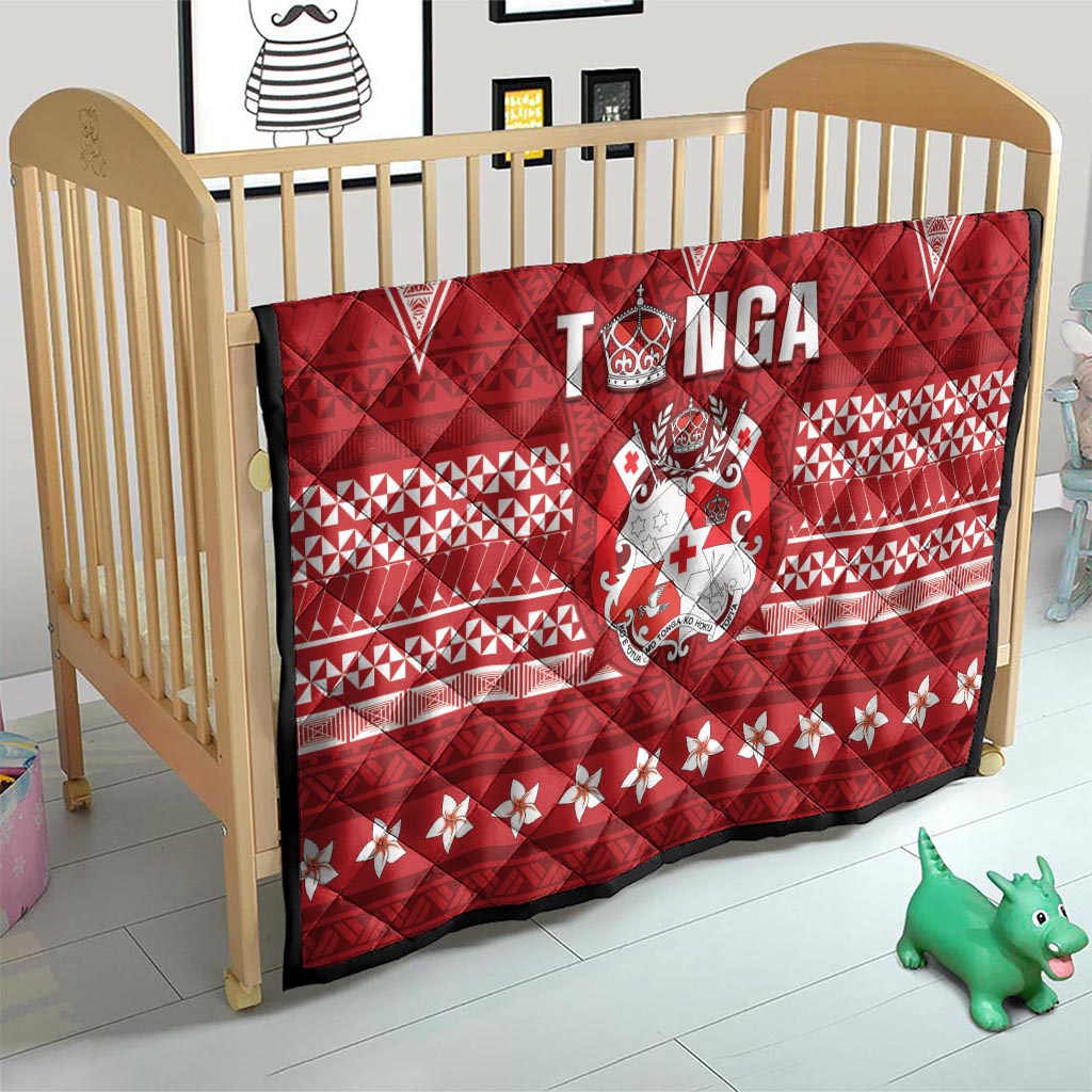 Tonga King Tupou VI Day Quilt Traditional Tongan Kupesi Pattern LT05 - Polynesian Pride