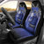 Fiji Drua Car Seat Cover Fijian Tapa Pattern