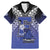 Custom Fiji Drua Family Matching Mermaid Dress and Hawaiian Shirt Fijian Tapa Pattern