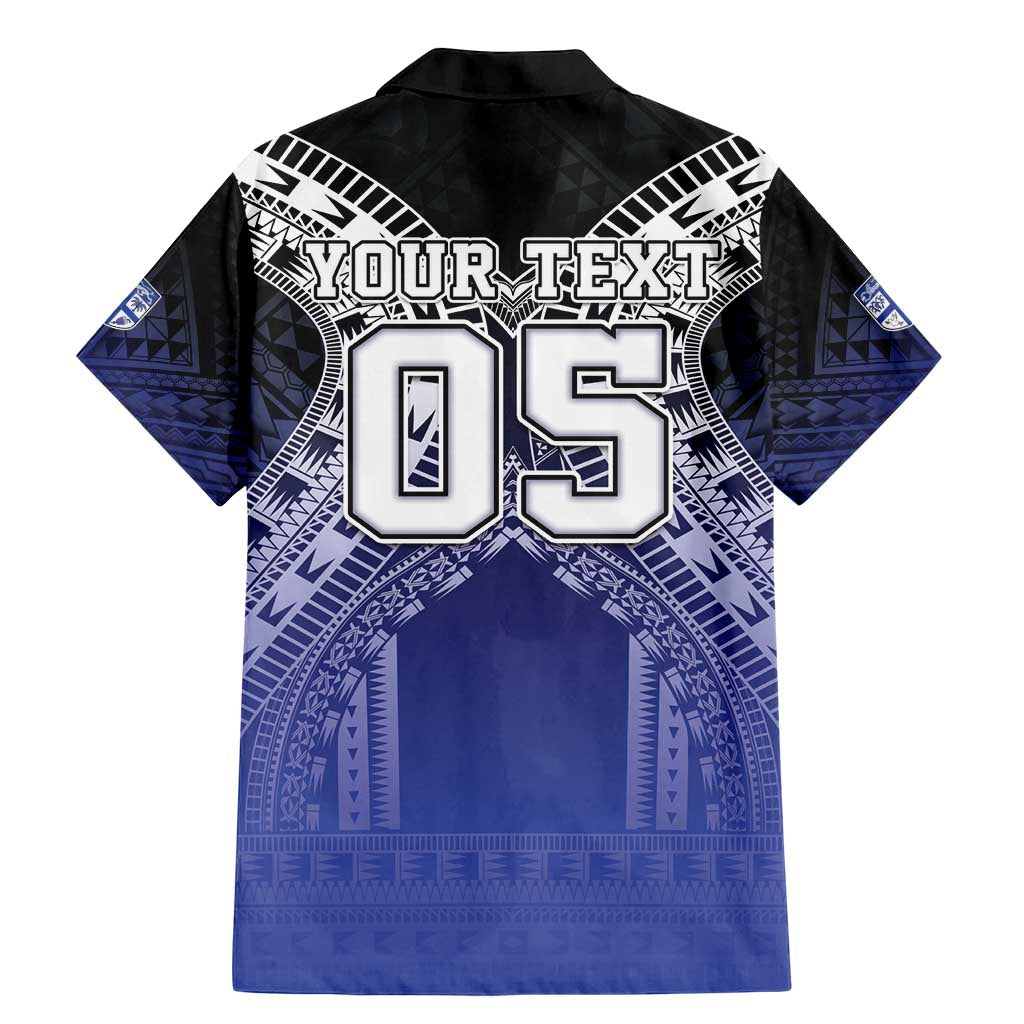 Custom Fiji Drua Family Matching Mermaid Dress and Hawaiian Shirt Fijian Tapa Pattern