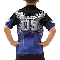 Custom Fiji Drua Hawaiian Shirt Fijian Tapa Pattern