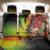 Aboriginal Dot Art Vanuatu Back Car Seat Cover Tropical Flowers