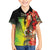 Aboriginal Dot Art Vanuatu Personalised Family Matching Tank Maxi Dress and Hawaiian Shirt Tropical Flowers