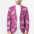 Hawaii Monstera Deliciosa Blazer Pink Plumeria Polynesian Pattern - Polynesian Pride