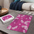 Hawaii Monstera Deliciosa Puzzle Pink Plumeria Polynesian Pattern - Polynesian Pride