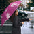 Hawaii Monstera Deliciosa Umbrella Pink Plumeria Polynesian Pattern - Polynesian Pride