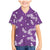 Hawaii Monstera Deliciosa Family Matching Mermaid Dress and Hawaiian Shirt Purple Plumeria Polynesian Pattern - Polynesian Pride