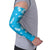 Hawaii Monstera Deliciosa Arm Sleeves Blue Plumeria Polynesian Pattern - Polynesian Pride
