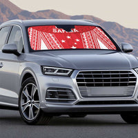 Samoa FAST Auto Sun Shade Forever Proud Samoan Tribal Pattern - Polynesian Pride