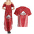 Samoa FAST Couples Matching Summer Maxi Dress and Hawaiian Shirt Forever Proud Samoan Tribal Pattern - Polynesian Pride