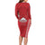 Samoa FAST Family Matching Long Sleeve Bodycon Dress and Hawaiian Shirt Forever Proud Samoan Tribal Pattern - Polynesian Pride