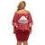 Samoa FAST Family Matching Off Shoulder Short Dress and Hawaiian Shirt Forever Proud Samoan Tribal Pattern - Polynesian Pride
