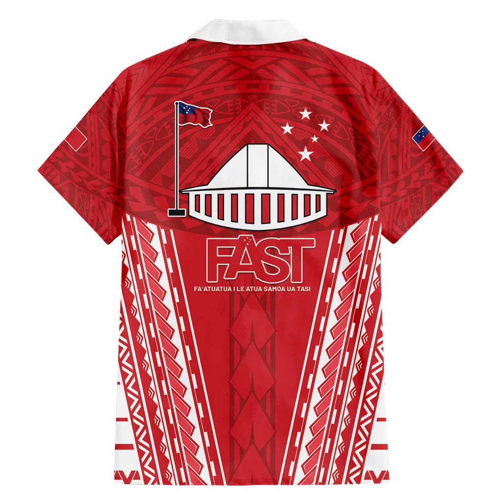 Samoa FAST Family Matching Puletasi and Hawaiian Shirt Forever Proud Samoan Tribal Pattern - Polynesian Pride