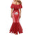 Samoa FAST Mermaid Dress Forever Proud Samoan Tribal Pattern - Polynesian Pride