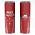 Samoa FAST Skinny Tumbler Forever Proud Samoan Tribal Pattern - Polynesian Pride