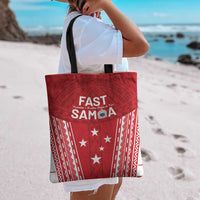 Samoa FAST Tote Bag Forever Proud Samoan Tribal Pattern - Polynesian Pride