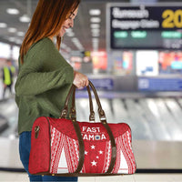 Samoa FAST Travel Bag Forever Proud Samoan Tribal Pattern - Polynesian Pride