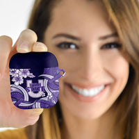 Utah State Polynesian Heritage AirPods Case Floral Tribal Pattern Tropical Flowers LT05 - Polynesian Pride