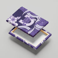 Utah State Polynesian Heritage Canvas Wall Art Floral Tribal Pattern Tropical Flowers LT05 - Polynesian Pride