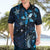 Hawaii Makahiki Season Hawaiian Shirt Floral Tribal Tattoo Blue Galaxy