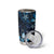 Hawaii Makahiki Season Tumbler Cup Floral Tribal Tattoo Blue Galaxy