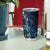 Hawaii Makahiki Season Tumbler Cup Floral Tribal Tattoo Blue Galaxy