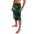 Hawaii Makahiki Season Lavalava Floral Tribal Tattoo Green Galaxy