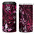 Hawaii Makahiki Season 4 in 1 Can Cooler Tumbler Floral Tribal Tattoo Pink Galaxy