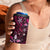 Hawaii Makahiki Season 4 in 1 Can Cooler Tumbler Floral Tribal Tattoo Pink Galaxy