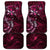 Hawaii Makahiki Season Car Mats Floral Tribal Tattoo Pink Galaxy