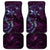 Hawaii Makahiki Season Car Mats Floral Tribal Tattoo Purple Galaxy