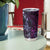 Hawaii Makahiki Season Tumbler Cup Floral Tribal Tattoo Purple Galaxy