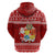 Personalized Tonga Christmas Hoodie Kilisimasi Fiefia Santas Coat Of Arms LT05 - Polynesian Pride