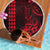 Hawaii Hauoli Makahiki Hou Beach Blanket Lono Hawaiian God Kakau Polynesian Tribal Red LT05 - Wonder Print Shop