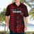 Personalized Hawaii Hauoli Makahiki Hou Hawaiian Shirt Lono Hawaiian God Kakau Polynesian Tribal Red LT05 - Polynesian Pride