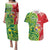 Custom Tonga Australia Rugby Couples Matching Puletasi and Hawaiian Shirt Kangaroos And Tonga Mate Maa Together