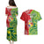 Custom Tonga Australia Rugby Couples Matching Puletasi and Hawaiian Shirt Kangaroos And Tonga Mate Maa Together