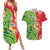 Custom Tonga Australia Rugby Couples Matching Summer Maxi Dress and Hawaiian Shirt Kangaroos And Tonga Mate Maa Together
