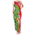 Custom Tonga Australia Rugby Family Matching Tank Maxi Dress and Hawaiian Shirt Kangaroos And Tonga Mate Maa Together