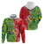 Custom Tonga Australia Rugby Hoodie Kangaroos And Tonga Mate Maa Together