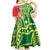 Custom Tonga Australia Rugby Kid Short Sleeve Dress Kangaroos And Tonga Mate Maa Together