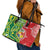 Tonga Australia Rugby Leather Tote Bag Kangaroos And Tonga Mate Maa Together