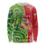 Custom Tonga Australia Rugby Long Sleeve Shirt Kangaroos And Tonga Mate Maa Together