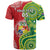 Custom Tonga Australia Rugby T Shirt Kangaroos And Tonga Mate Maa Together