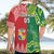 Custom Tonga XIII And Australia Kangaroos Hawaiian Shirt Mate Maa Tongan Ngatu With Aboriginal