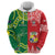 Custom Tonga XIII And Australia Kangaroos Hoodie Mate Maa Tongan Ngatu With Aboriginal