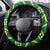 Tonga XIII And Australia Kangaroos Steering Wheel Cover Mate Maa Tongan Ngatu With Aboriginal