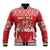 Custom Tonga Rugby Baseball Jacket Tonga Mate Ma'a Take The Lead